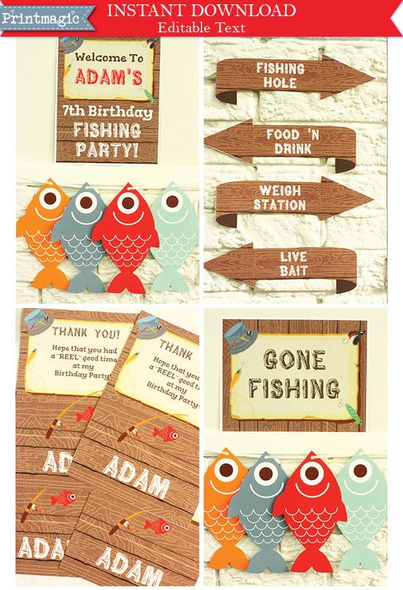 Best Events Blog: Gone Fishing Themed Party #themedparty