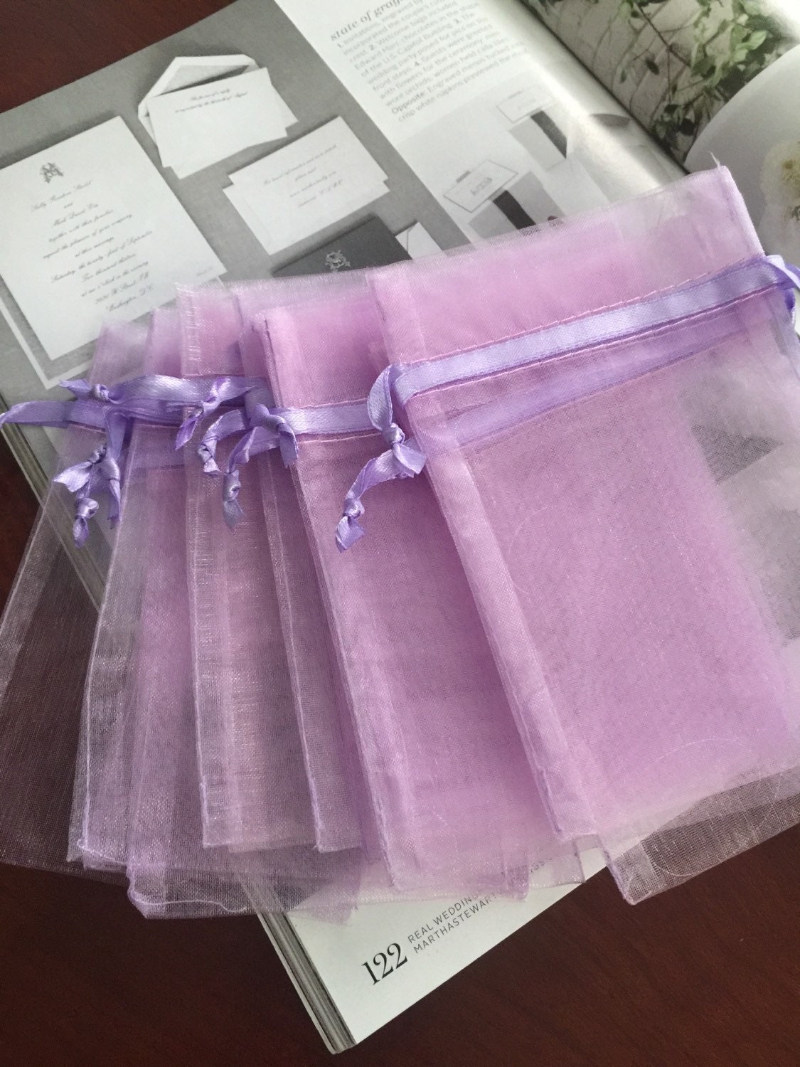 30 pcs Organza bags 4 x 6 organza bag favor bag