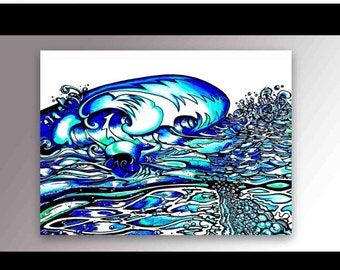 Popular Items For Surfer Art Print On Etsy