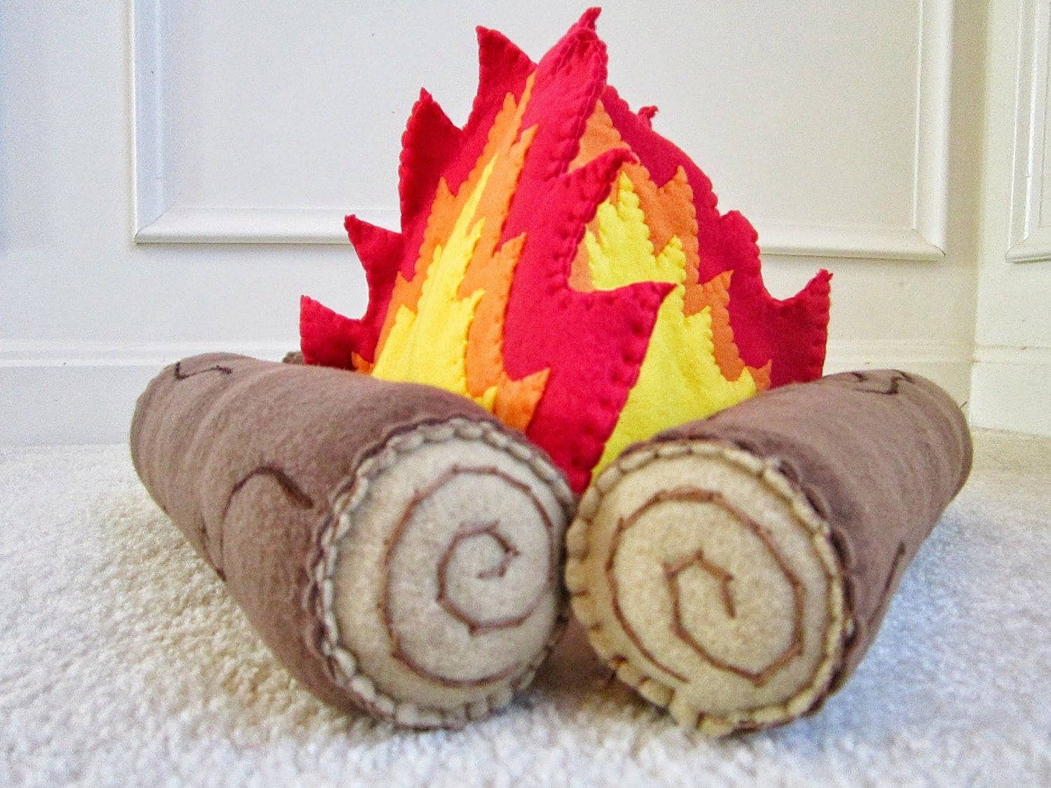 yule log plush