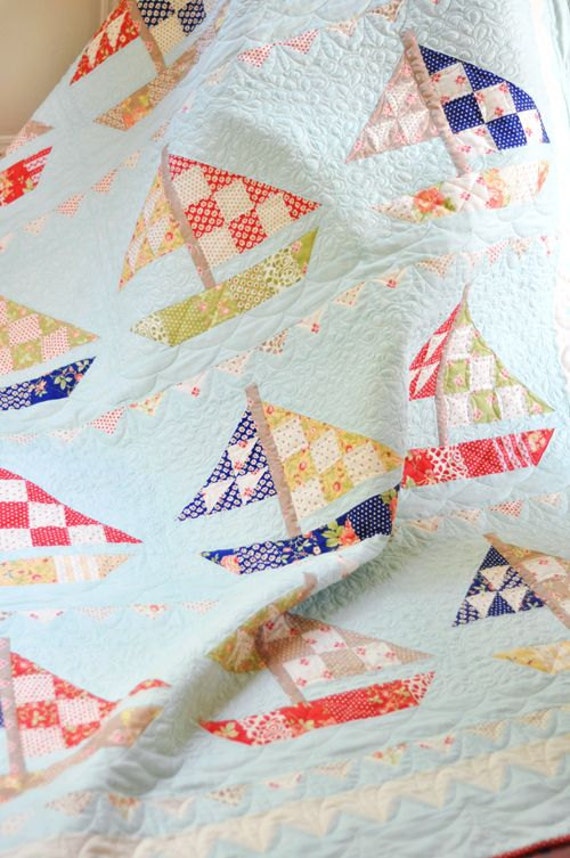 Sail Away Quilt Pattern Fig Tree & Co FTQ 962