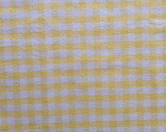2 Pillow Covers 18x18 inch-Free US Shipping - Yellow Plaid
