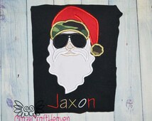 camo santa shirt
