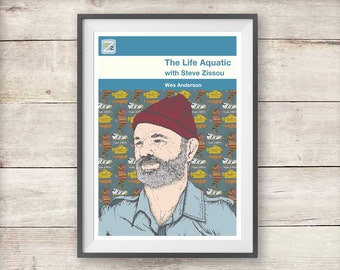 The Life Aquatic with Steve Zissou - Wes Anderson - Print