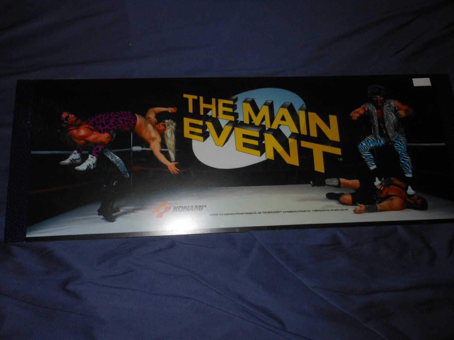 wrestling The Main Event video arcade game by AllNightGarageSale