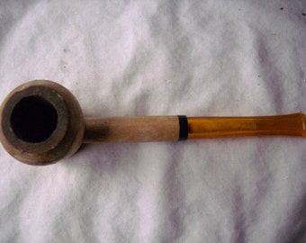 Vintage lighjtly smoked Andrew Jackson H & B Washington MO Estate Tobacco Smoking Pipes