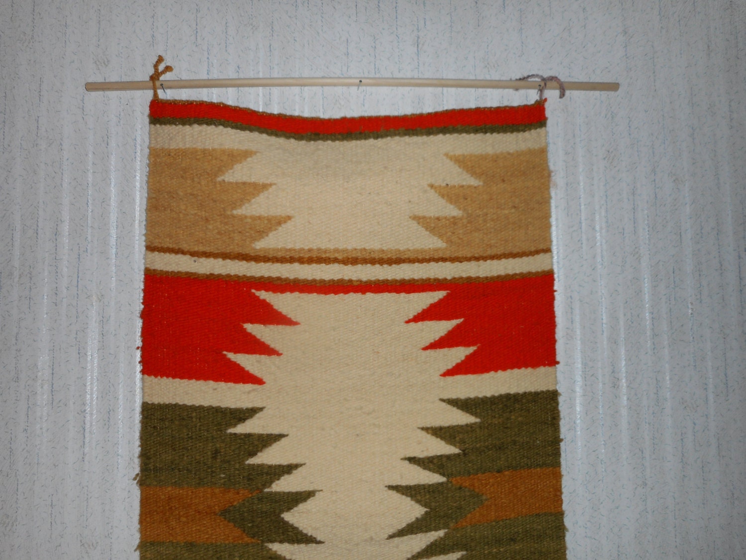 Wall Hanging Native American Vintage Handwoven Geometric