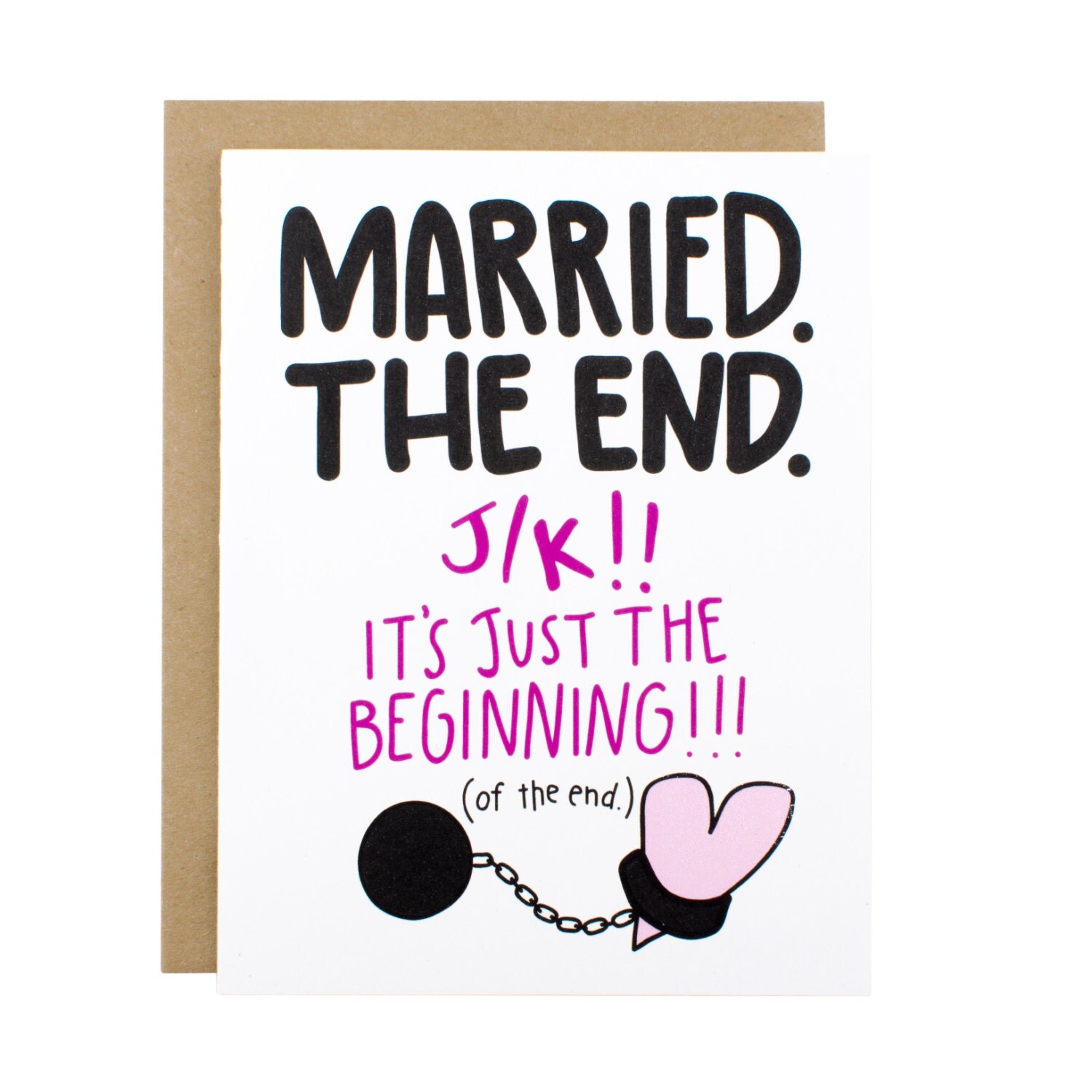 Funny Bridal Shower Card Funny Marriage Card Funny Wedding 0325