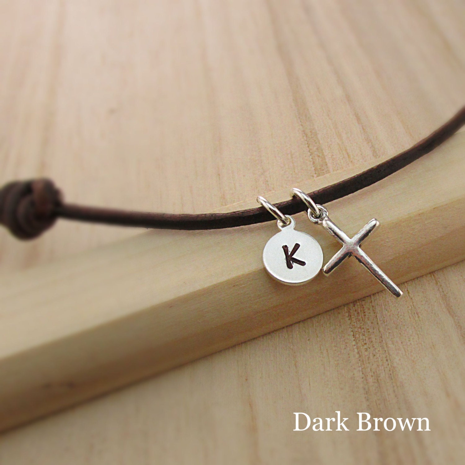 Personalized Boys Cross Necklace Male Jewelry Mens Fathers Day