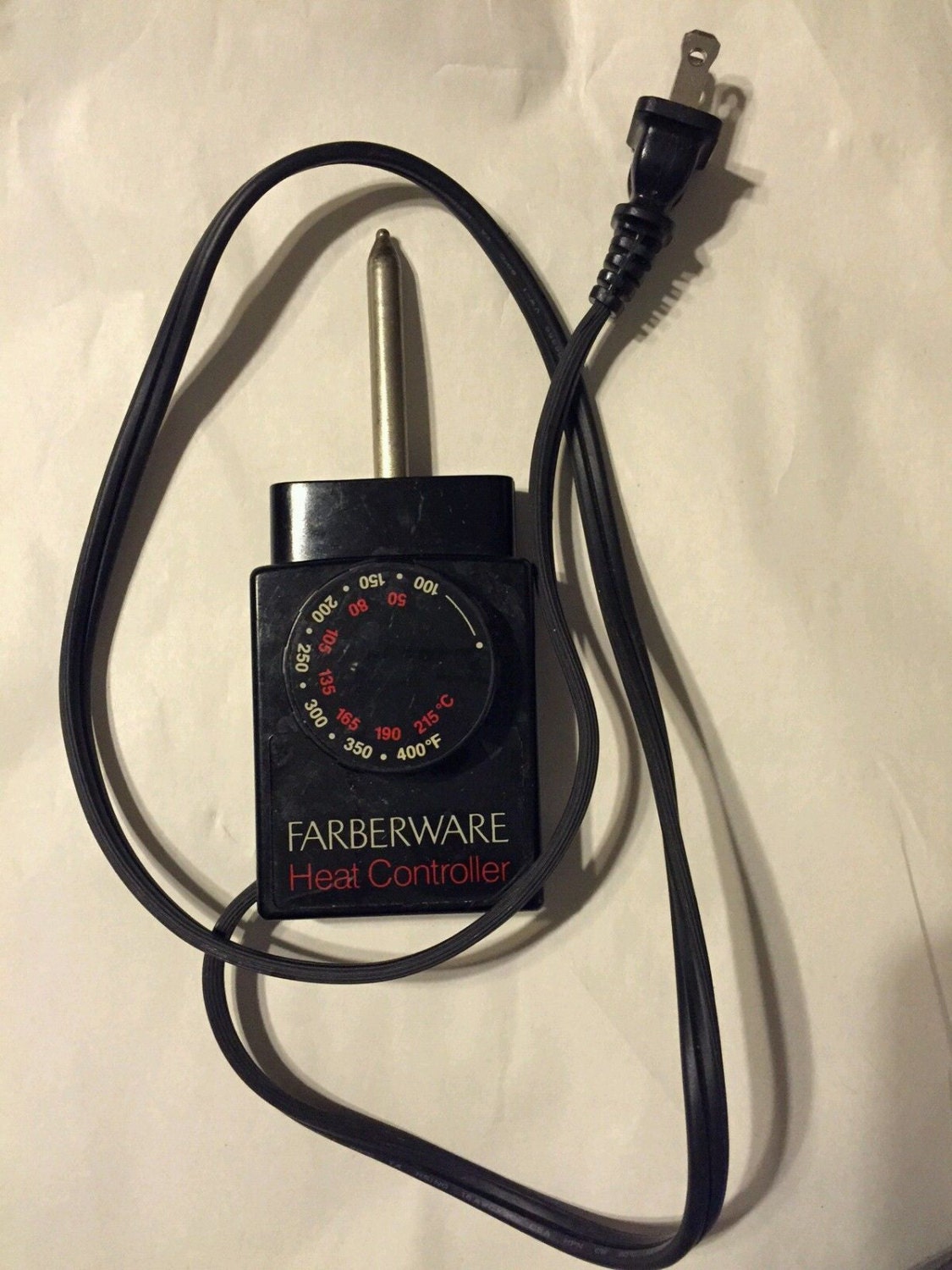 Vintage Faberware Electric Skillet Model 101 Heat Controller