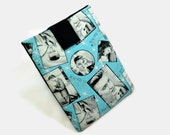 Hand Crafted Tablet Case Made from Elvis in the 50's Fabric / Case for: iPadmini, Kindle Fire7,Samsung Galaxy, Google Nexus