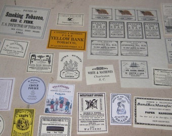 Civil War Product and Makers Labels CD