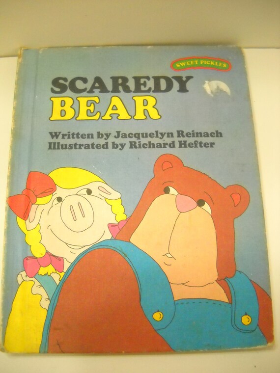 Vintage 1978 Sweet Pickles Scaredy Bear Weekly by Retiredhungarian