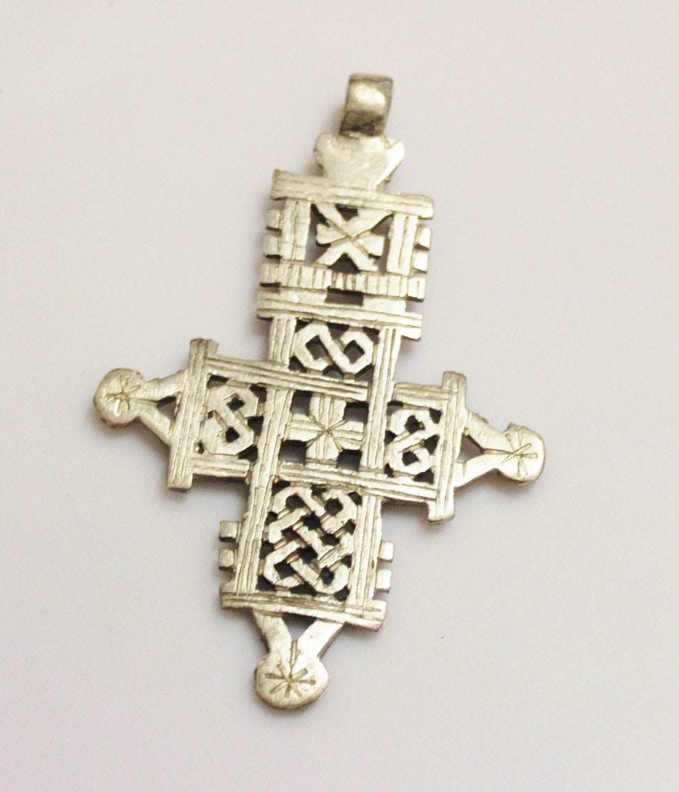 Croix éthiopienne copte Cross pendentif pendentif ethnique