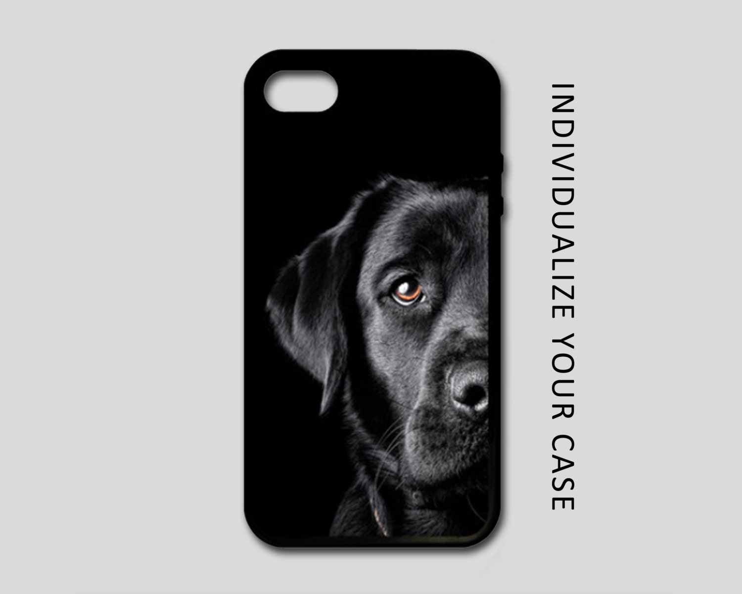 Black Lab iPhone Case Dog iPhone Case Black Lab by XDDesigns