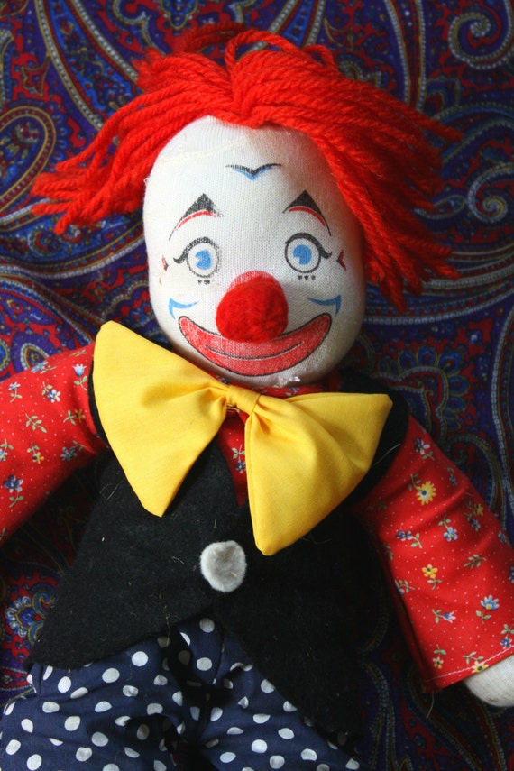 creepy clown doll