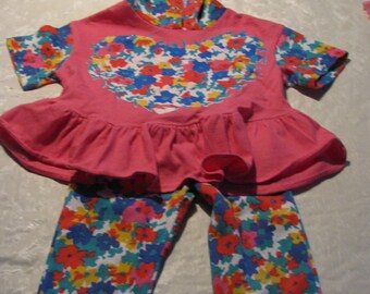 Fantastique kids Vintage - 2 year old colourful set - Made in Canada