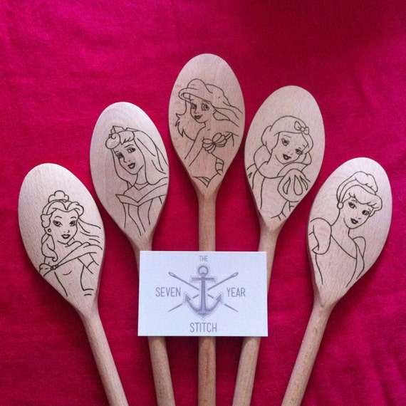 5 Piece Disney Princess Utensil Set