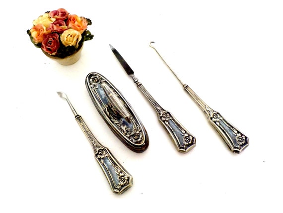 Silver manicure set