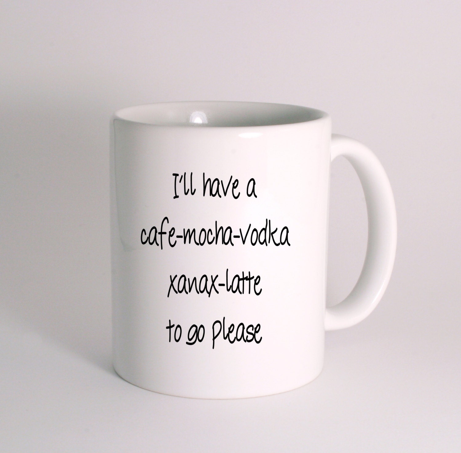 xanax coffee mug