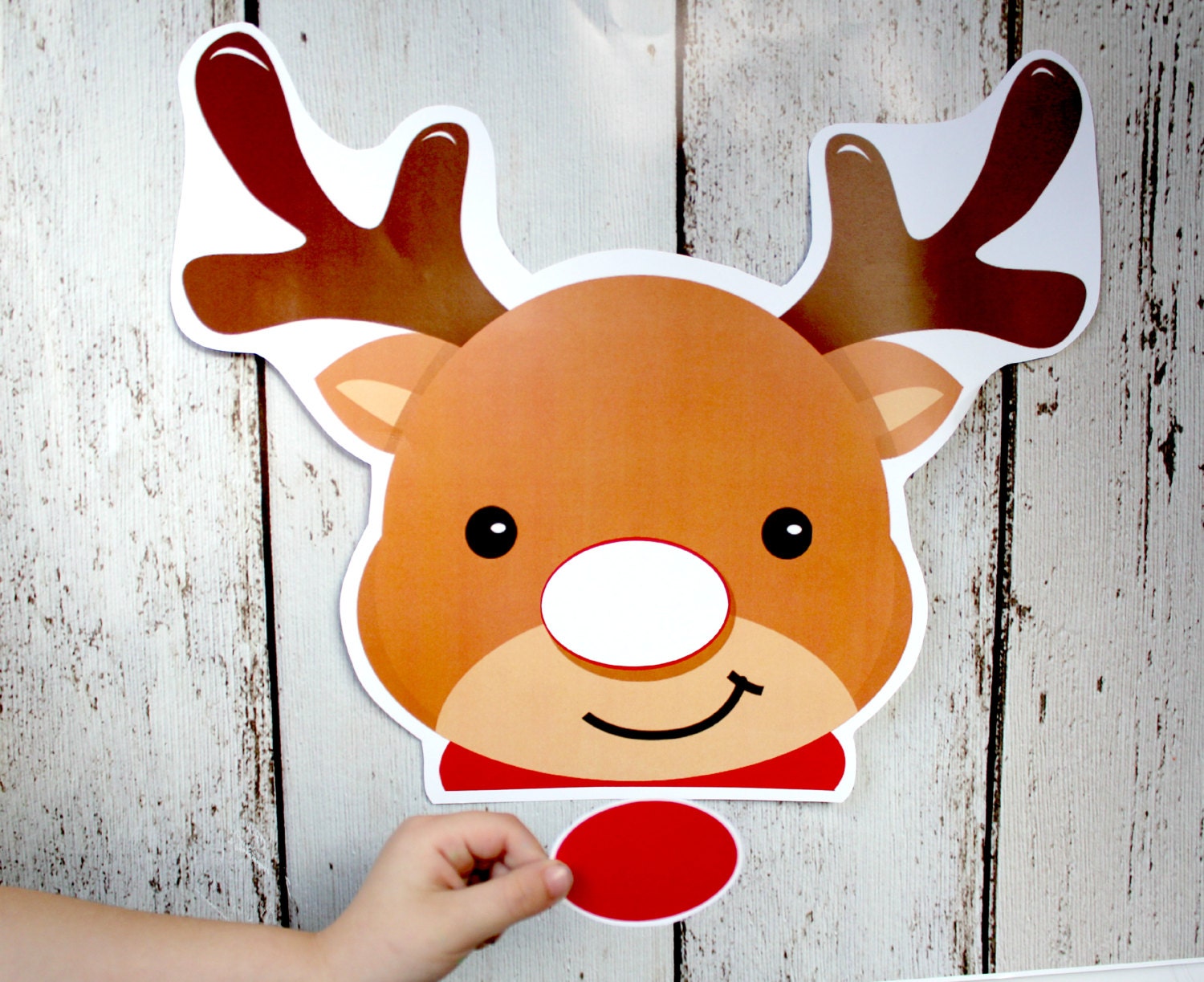 Instant Download Christmas PIN the NOSE on by LemonSqueezeDesigns