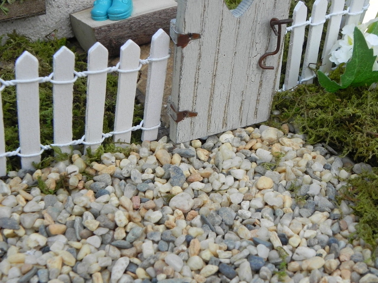 Fairy Garden tiny pebbles stones for miniature terrarium 8