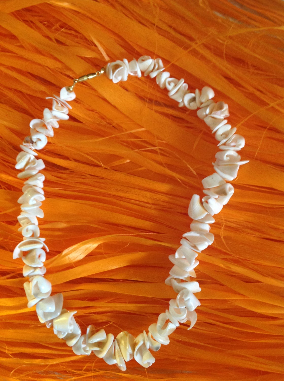 White Sea Shells Necklace