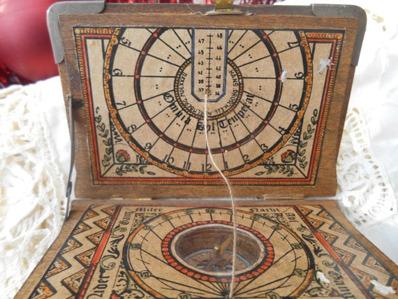 Renaissance Compass Wood Reproduction from by SophieLadyDeParis