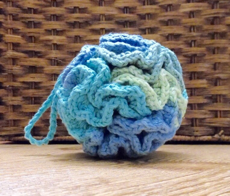 Crocheted Shower Pouf Bath Pouf bath Scrubbie