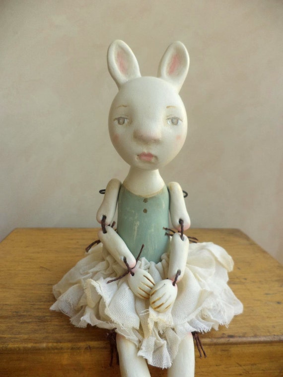 rabbit art doll