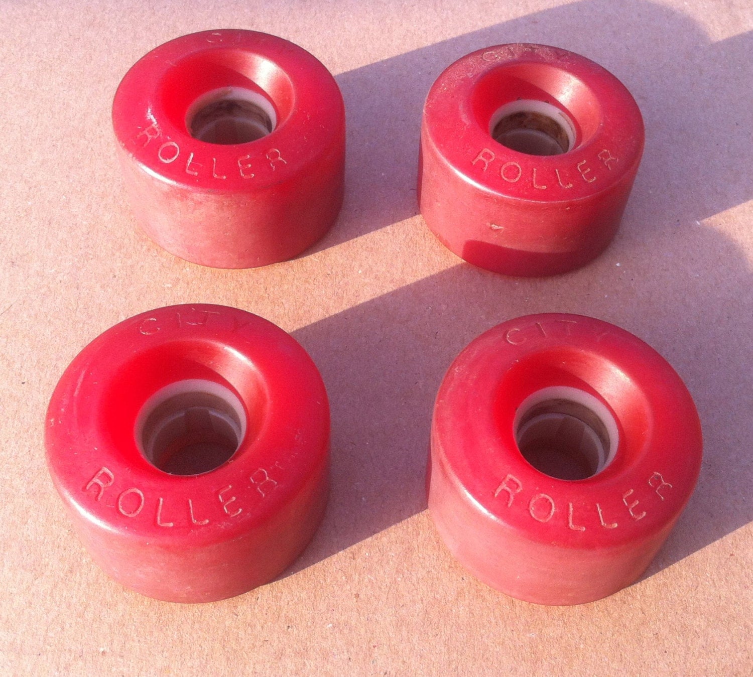 Skateboard Wheels Vintage Urethane by City Rollers by CreepSurfy