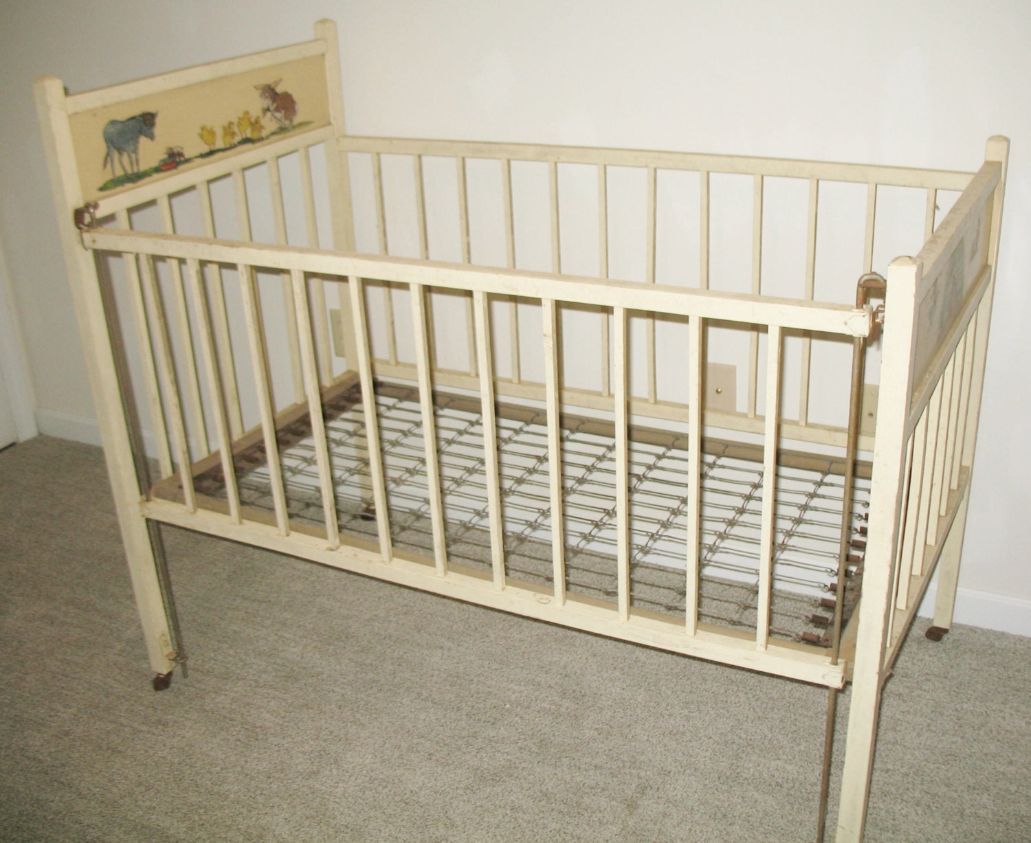 Vintage Style Baby Crib at sascollectionblog Blog