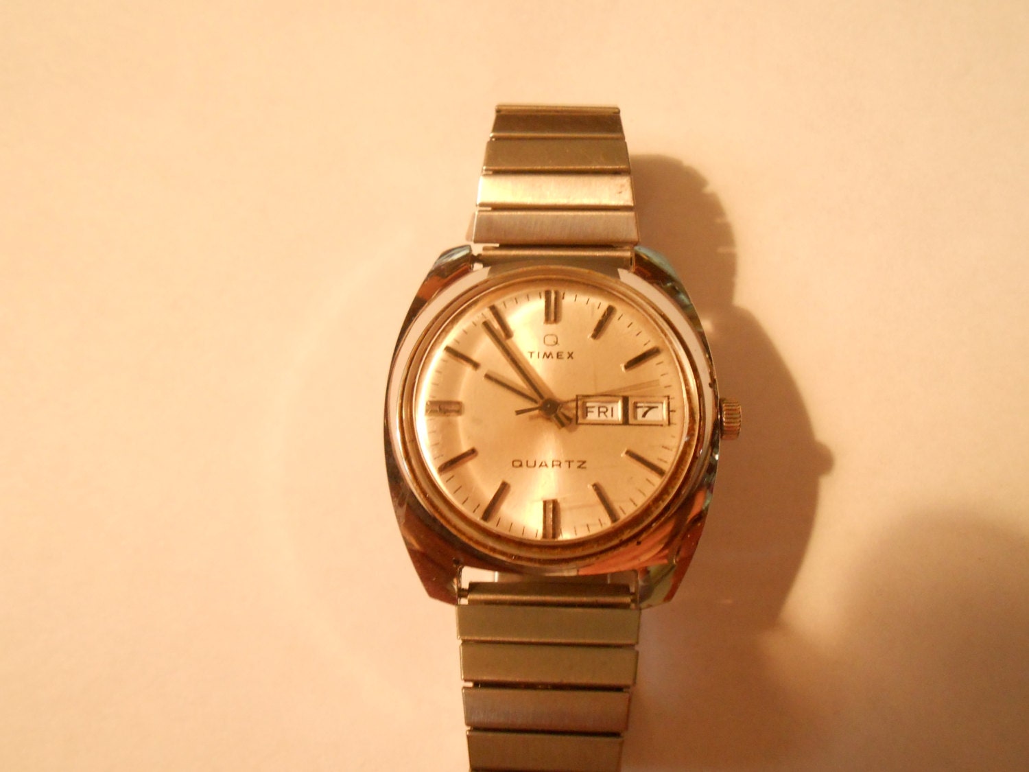 vintage large mens timex watch