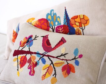 Autumn Color Package - Satsuma Street - Ten Dollars USD - Instant Download Cross Stitch Pattern PDF