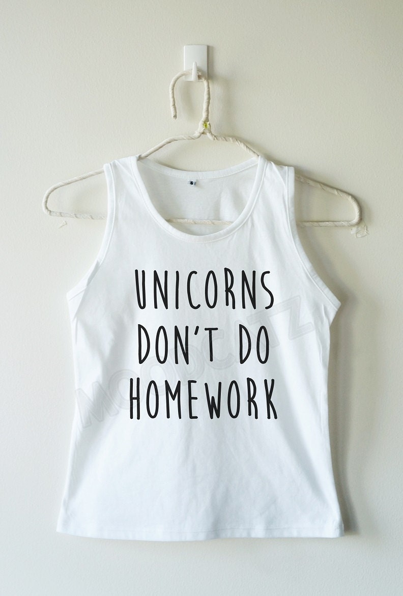 Unicorns don t do homework image