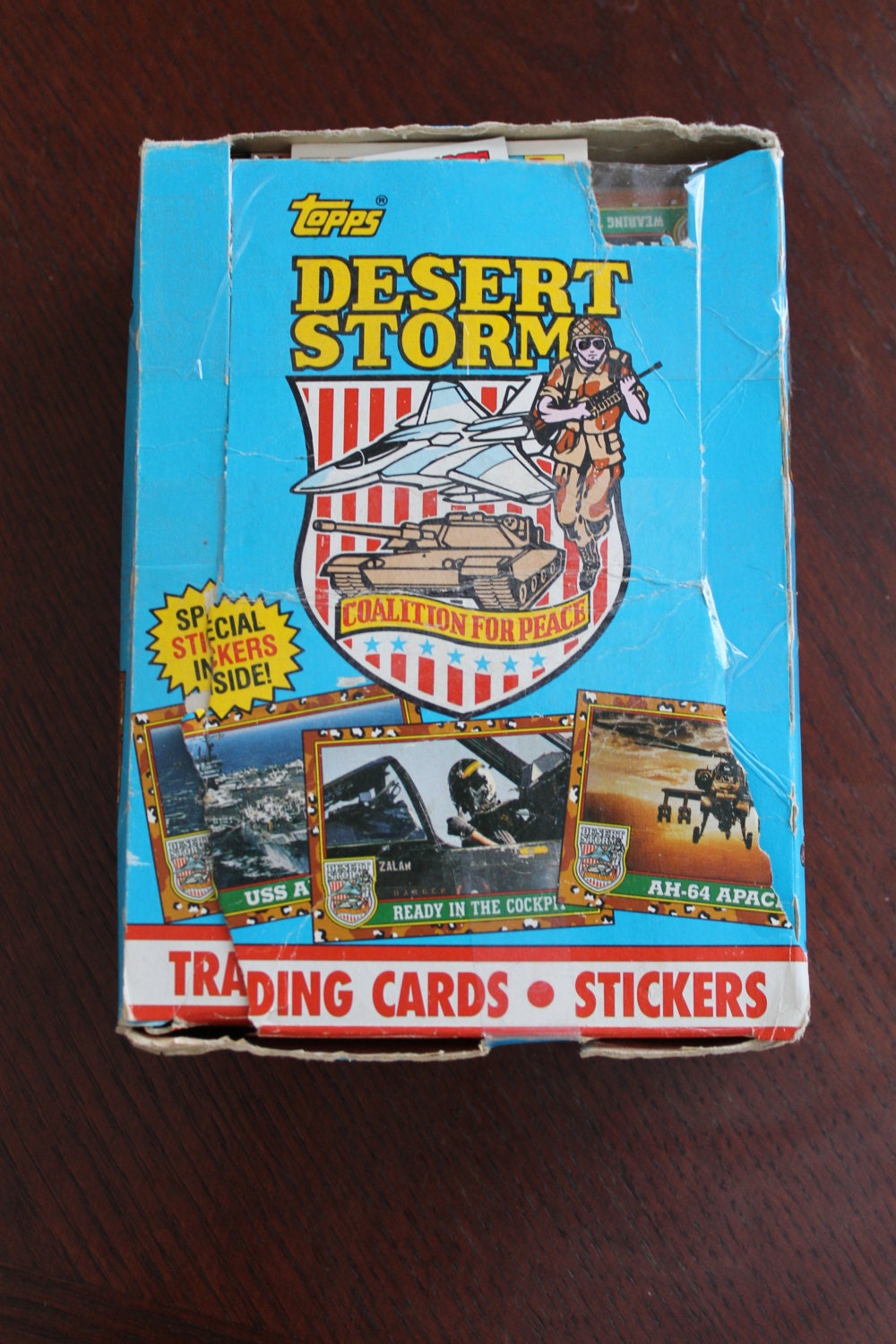 Collectible Desert Storm War Military Trading Cards By HauteAppeal