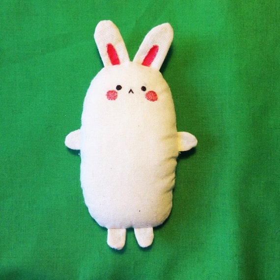 Handmade bunny plushie