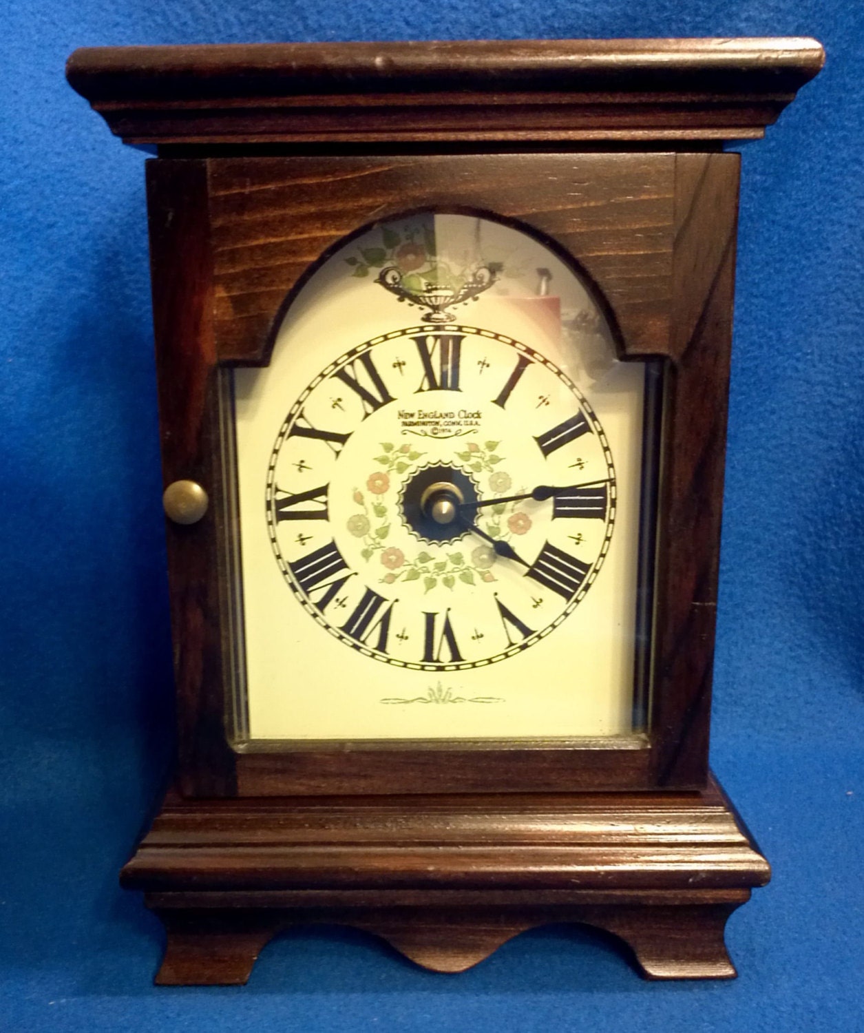 New England Clock Co. Occasional Clock by SteanFinds on Etsy