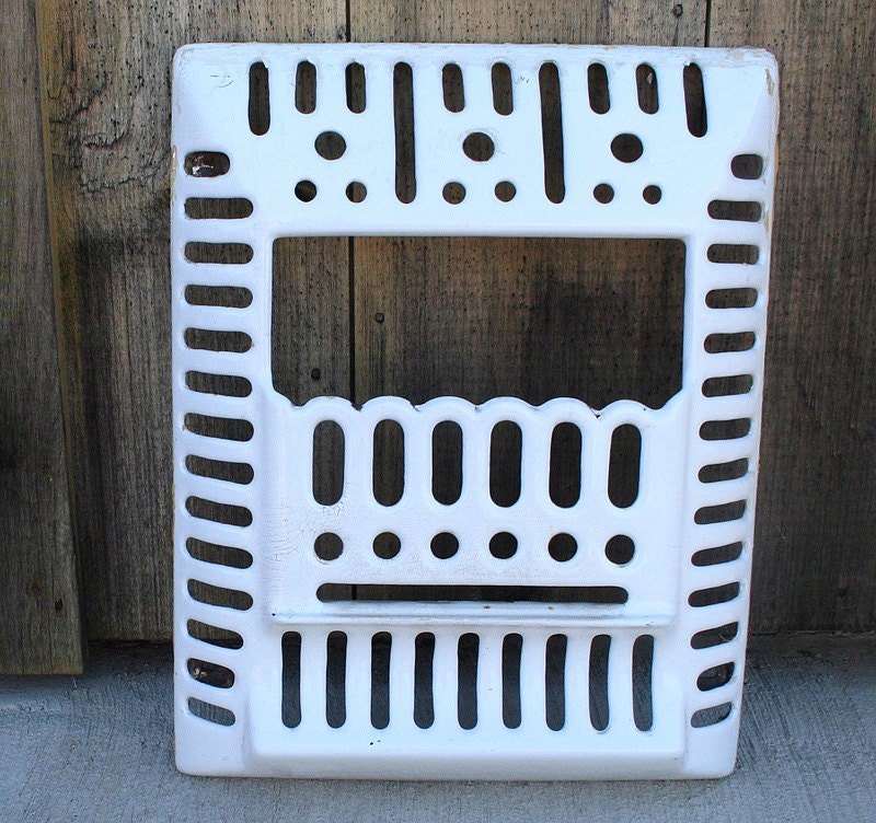 Porcelain Bathroom Wall Gas Heater Cover With Key by PastClassics