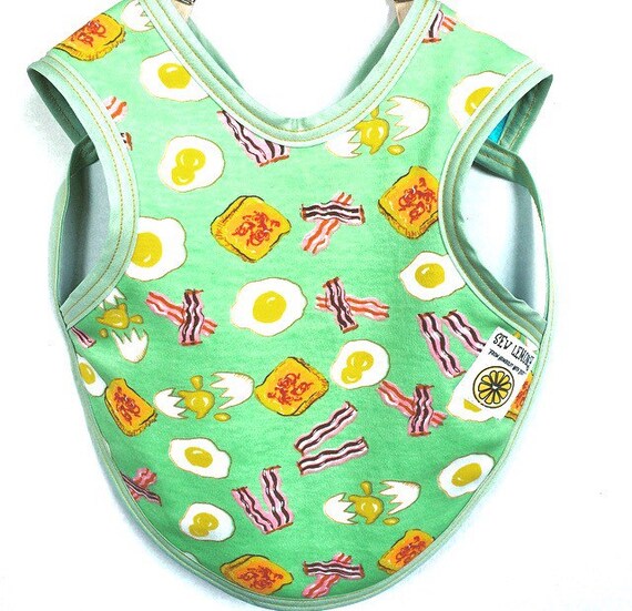 Bacon Baby Bib Breakfast Baby Clothes Eggs Bacon Toast