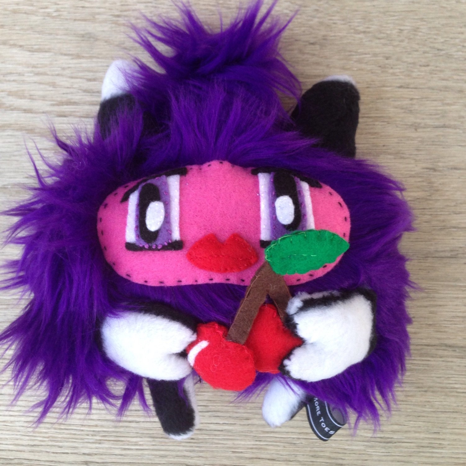 dark lord purple plush toy