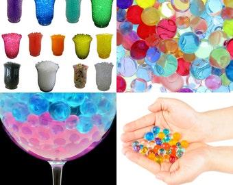 bags jelly soil gel balls beads crystal water