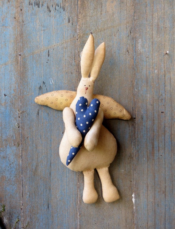 Primitive Bunny-Primitive Rag Doll-Primitive Doll-Primitive Rabbit-Valentine Bunny