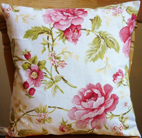 shabby chic floral cushion cover 16 x 16 by snapdragonhome shabby chic floral cushion cover 16 x 16 by snapdragonhome