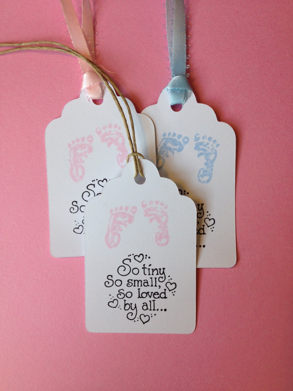 Baby Shower Tags Gift Tags Set of 36 Baby by ...