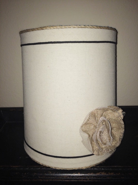 Ahava Lamp Shade Embellishment Vintage Jute (LARGE)