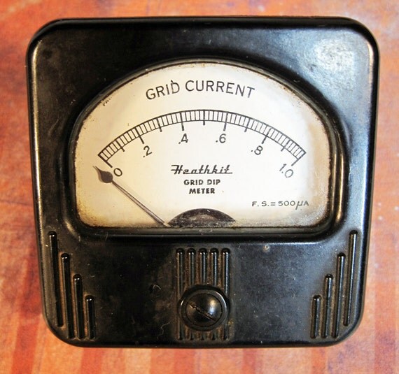 Vintage Grid Dip Meter from Heathkit. by FionaDorothy on Etsy