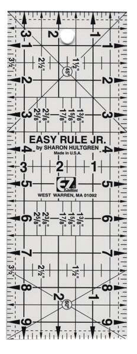 Easy Rule Jr Quilting ruler Sharon Hultgren 8823752