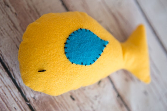 stuffed goldfish