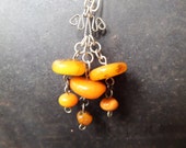 Baltic Genuine Amber Brooch,Butterscotch Amber Brooch,Egg Yolk Amber Brooch,Butterscotch Amber Pin,Genuine Egg Yolk Amber Pin